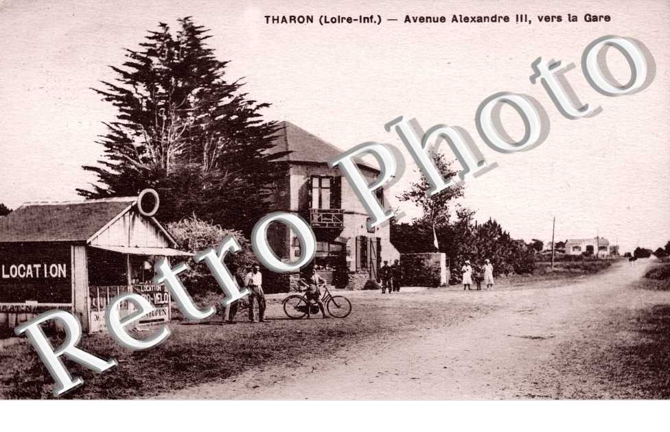 Tharon - Avenue Alexandre III, vers la gare