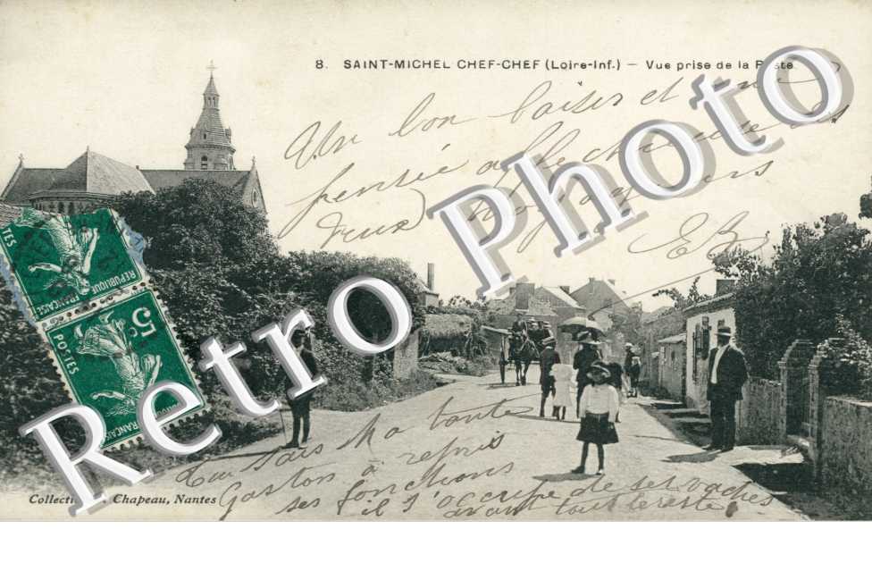Vue prise de la Poste