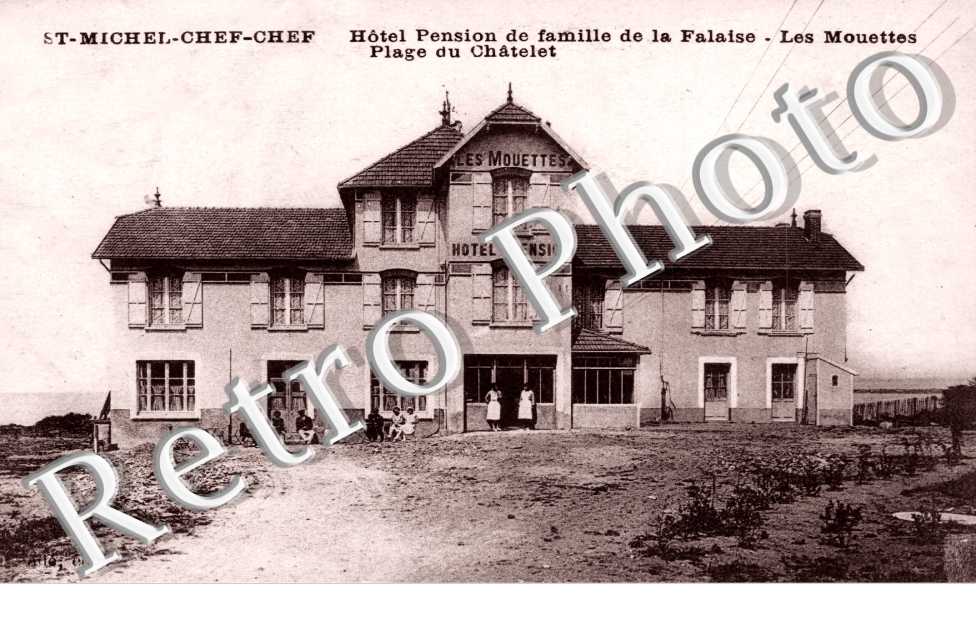 Hotel Pension de famille de la Falaise, les Mouettes - Plage du Châtelet