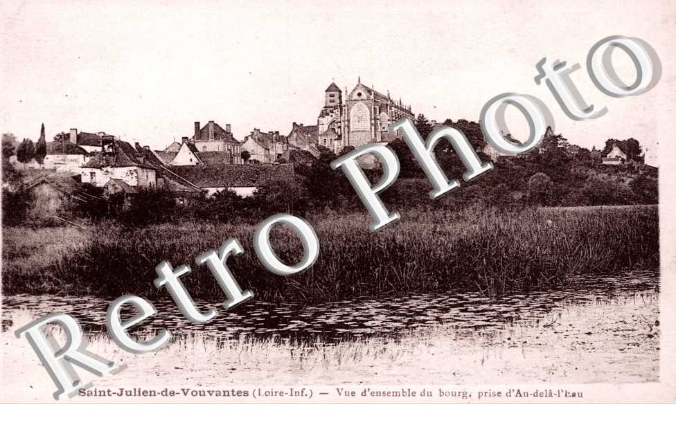 vue d&#039;ensemble du bourg
