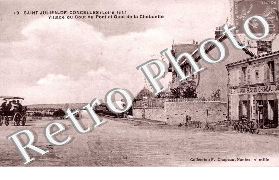 village du bout du pont et quai de la Chebuette