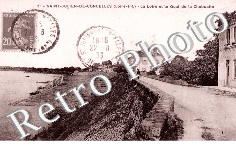 la Loire et le quai de la Chebuette