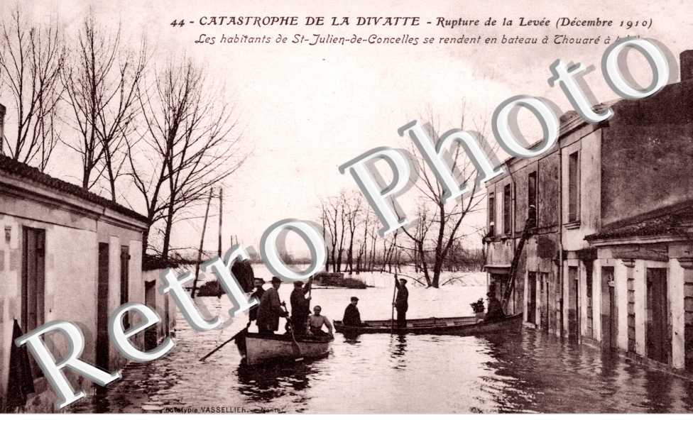 catastrophe de la Divatte, decembre 1910