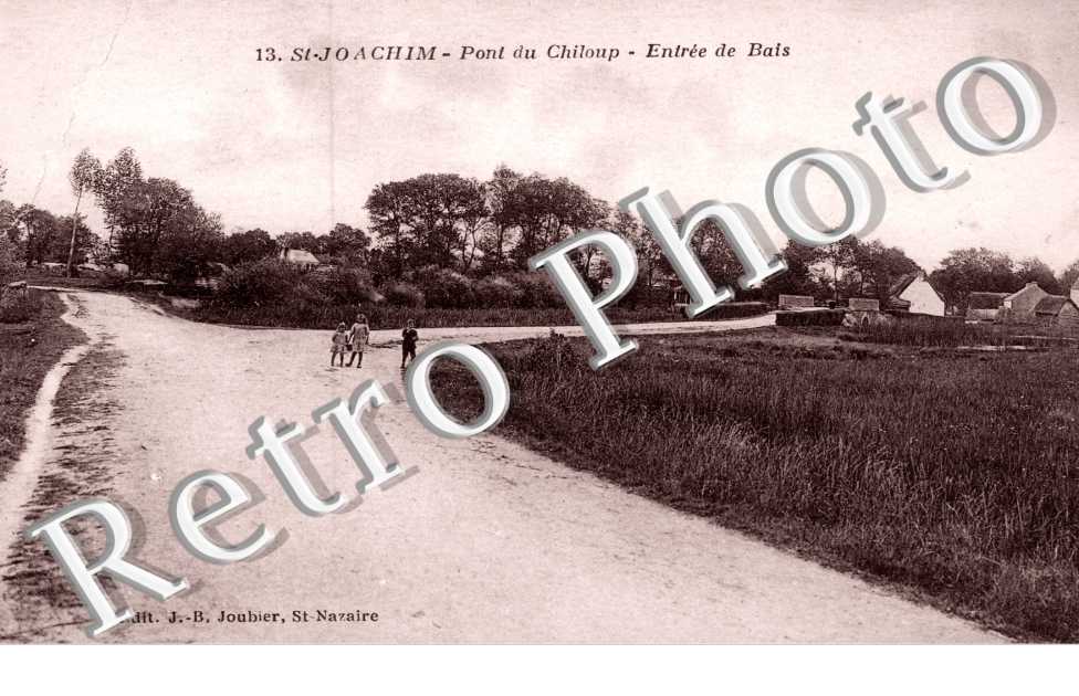 pont du Chiloup, entree de Bais