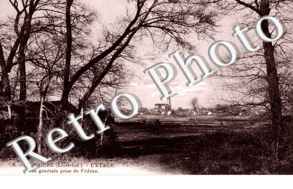Vue generale de Fédrun , la Briere, l&#039;Etage