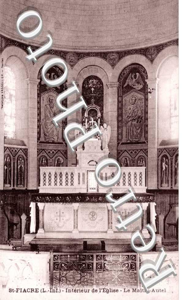 Interieur de l&#039;Eglise Saint Fiacre