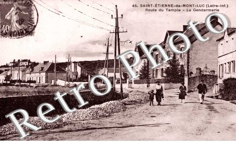 route du Temple, la gandarmerie