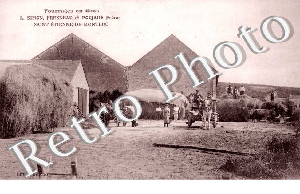 fourrages en gros L. Simon, Fresneau et Poujade Freres