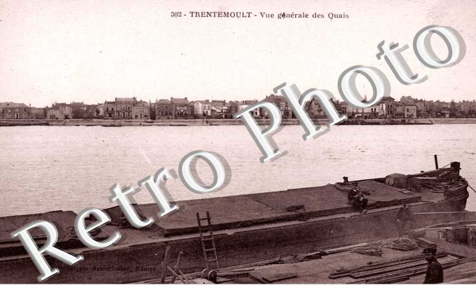 TRENTEMOULT  vue des quais