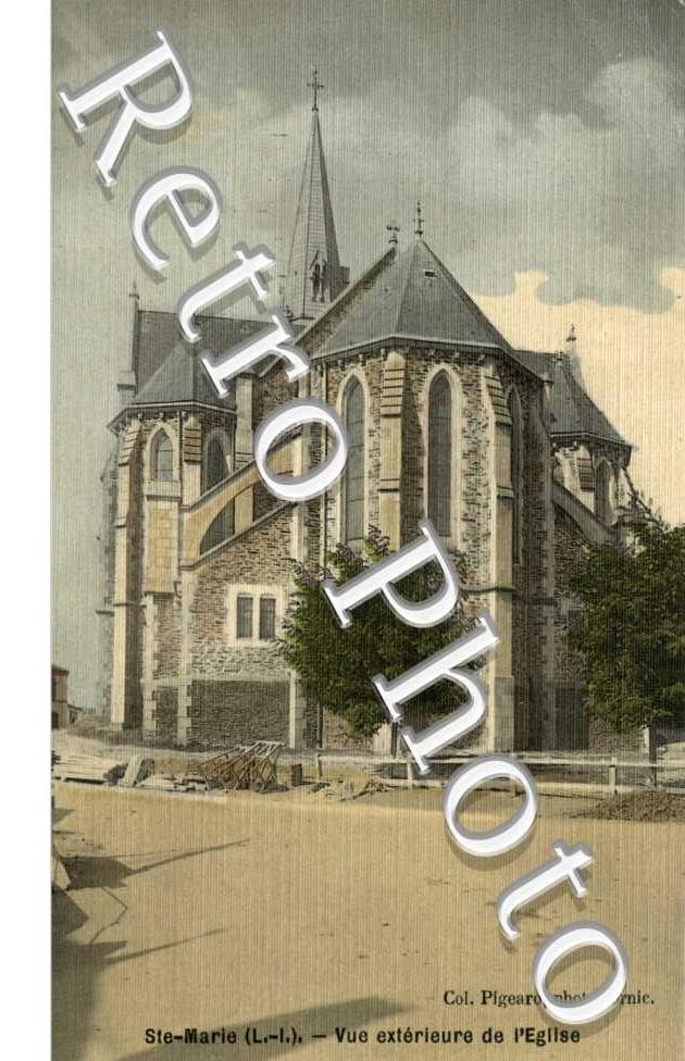 SAINTE-MARIE - Vue Exterieure de l&#039;Eglise