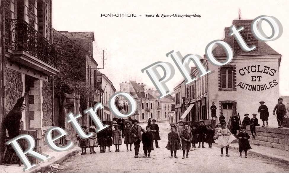 route de St Gildas des bois