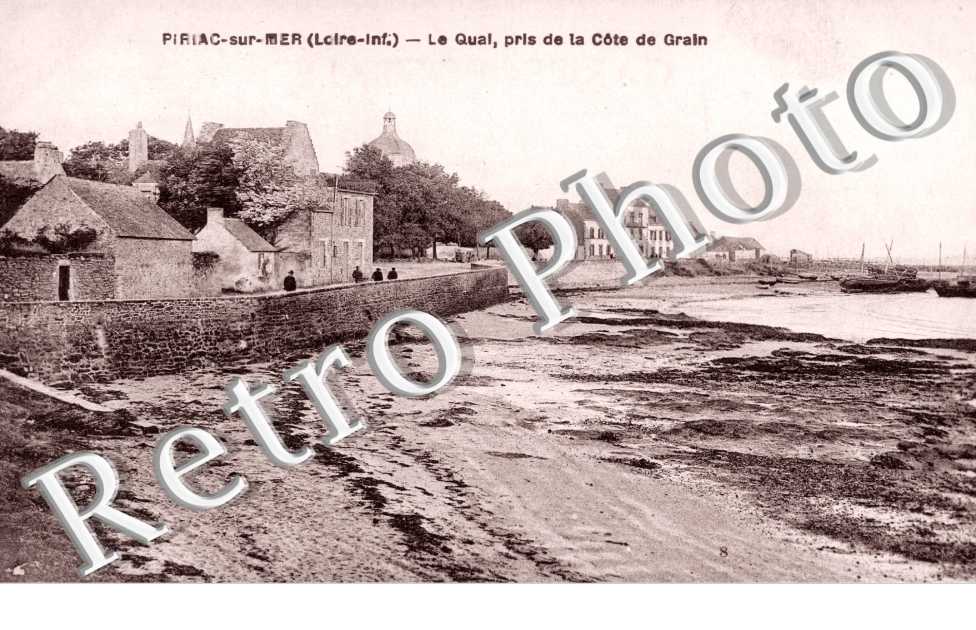 le quai pris de la cote de grain
