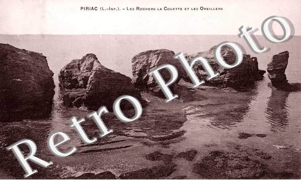 Les rochers de la Couette et les Oreillers