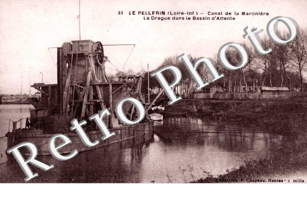 Canal de La Martiniere, la Drague