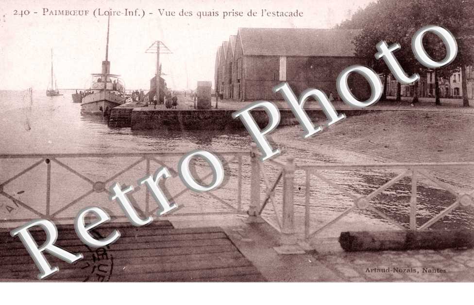 vue des quais prise de l'estacade