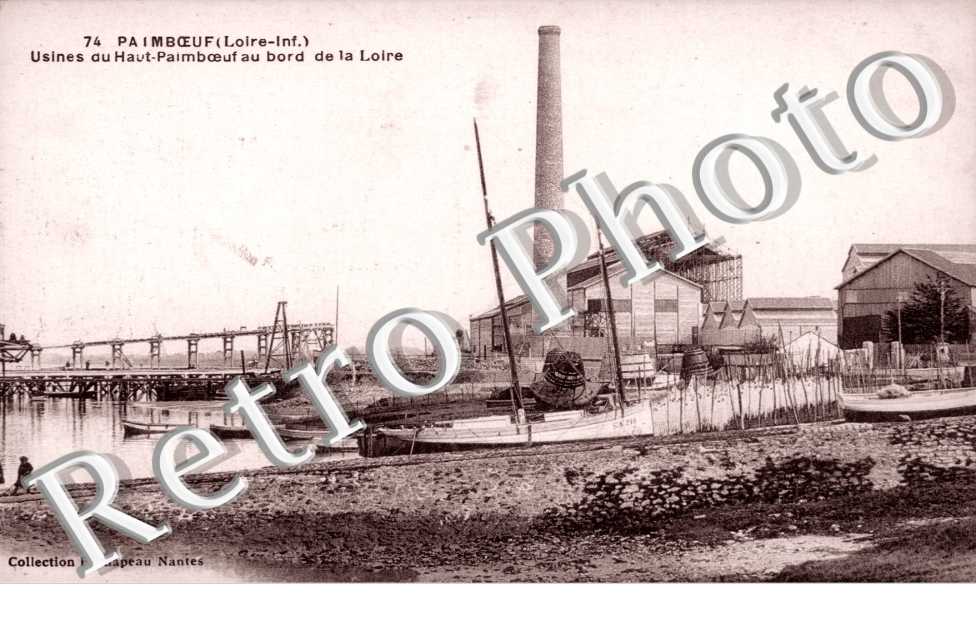 Usines du Haut Plaimboeuf au bord de la Loire