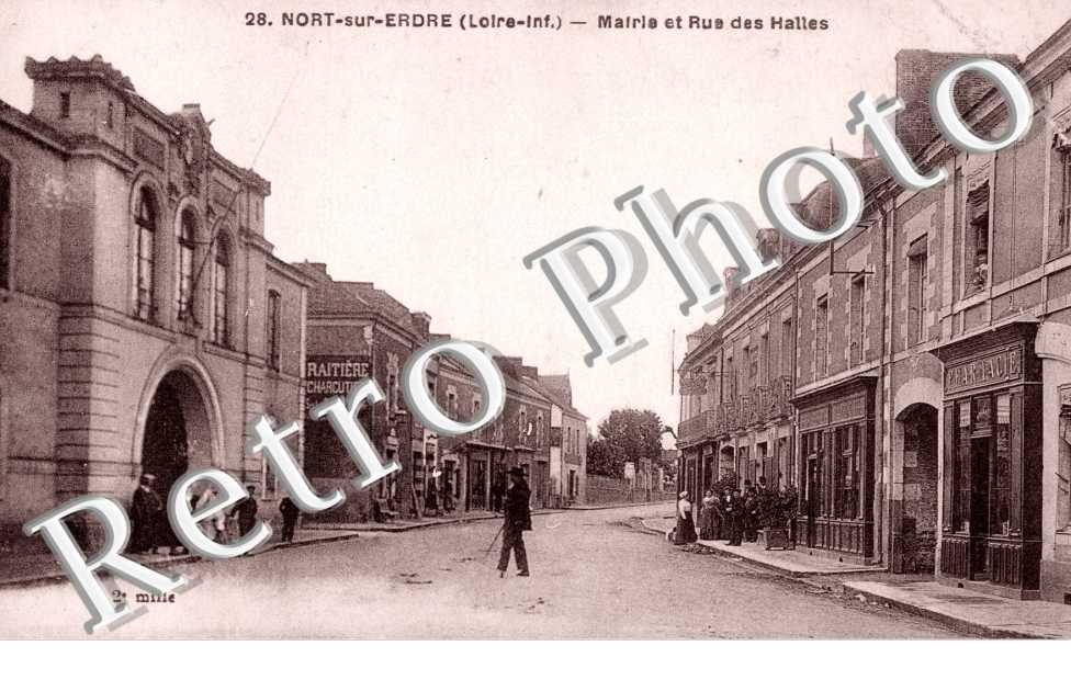 mairie et rue des halles