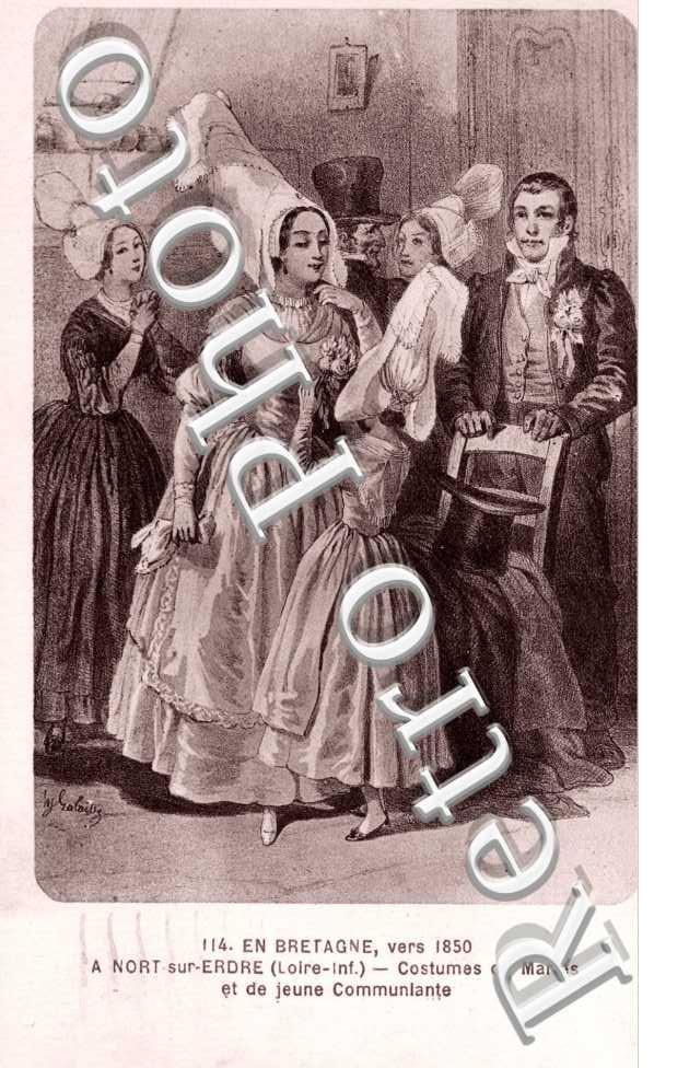 Costumes de maries et de jeune communiante