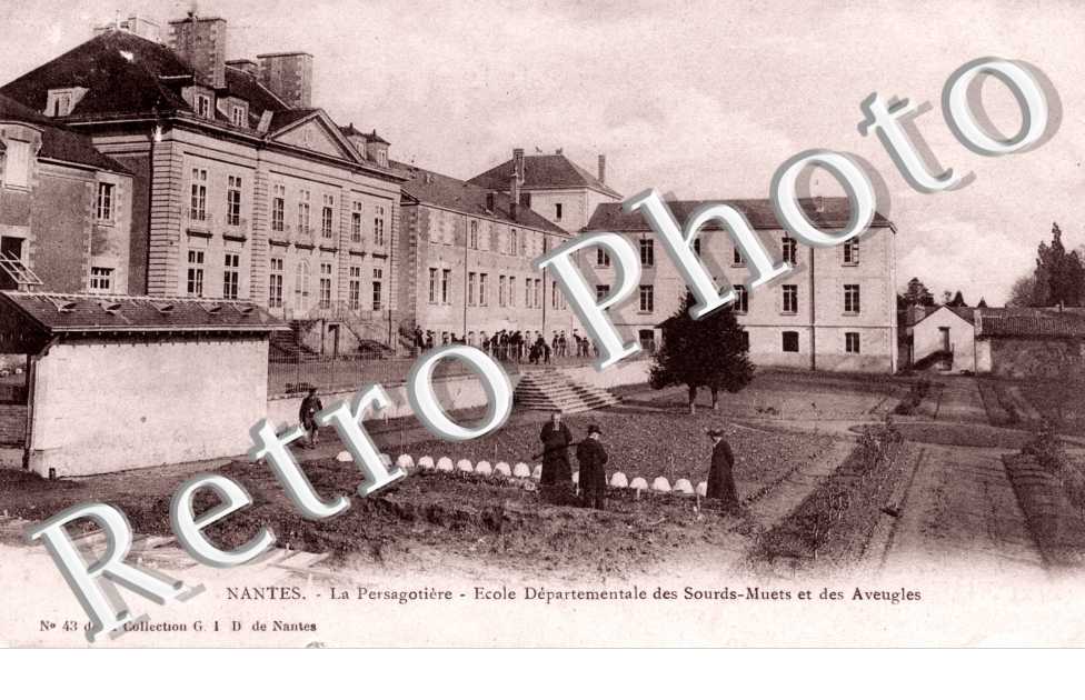 La Persagotiere Ecole departementale de sourds et muets