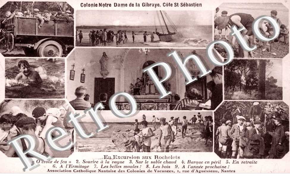 Colonie Notre Dame de la Gibraye Cote Saint Sebastien