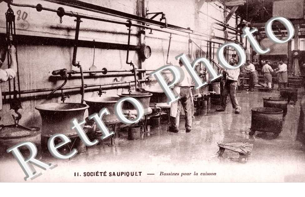 societe Saupiquet  Bassines pour la cuisson