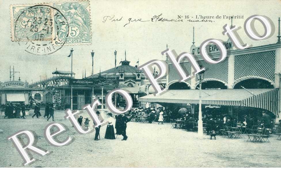 exposition  1904  L'heure de l'aperitif