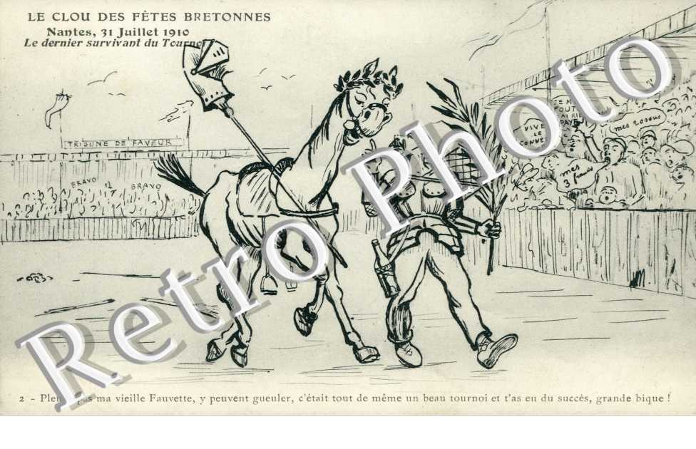 Le clou des fetes bretonnes 31 juillet 1910