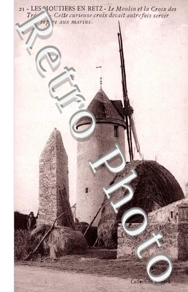 Le Moulin et la Croix des Treans