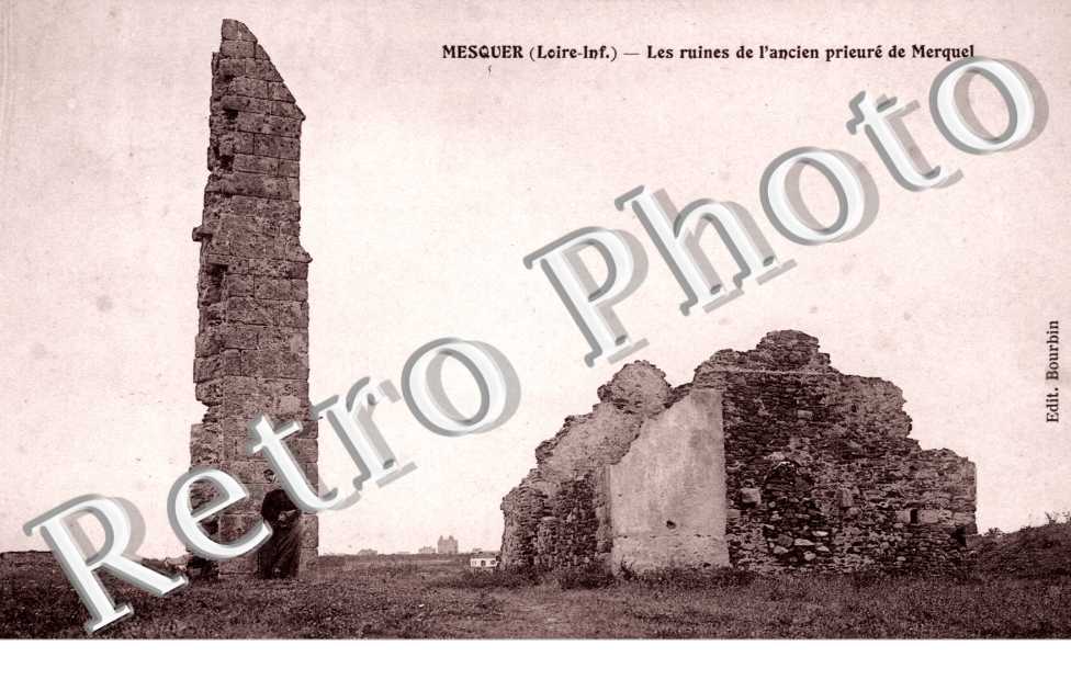 Les Ruines de l'ancien prieure de Merquel