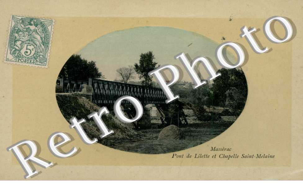 Pont de Lilette et Chapelle Saint Melaine