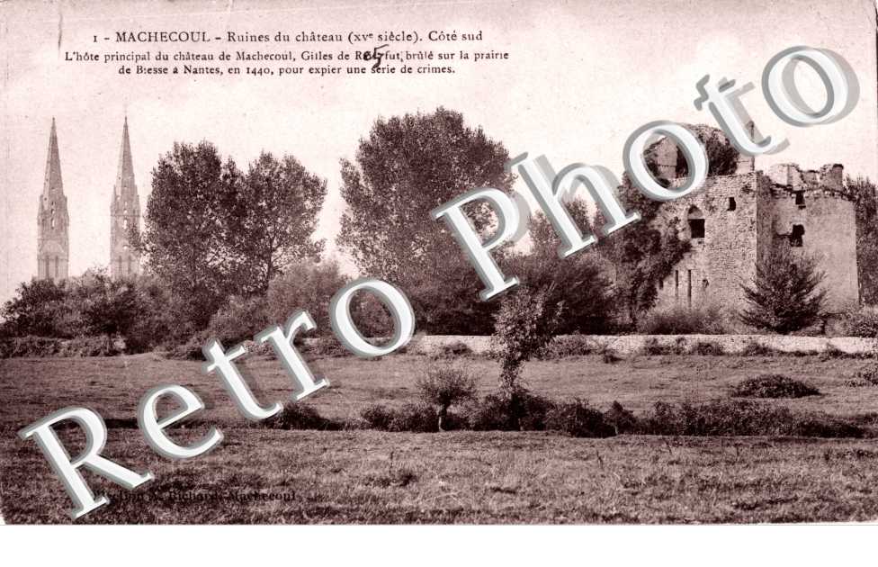 Les ruines du chateau