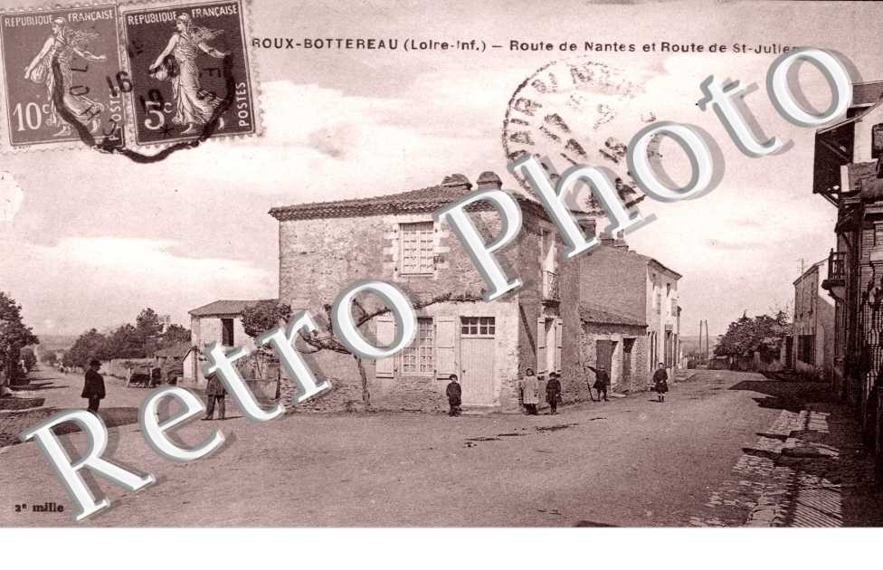 route de nantes et routes de st julien