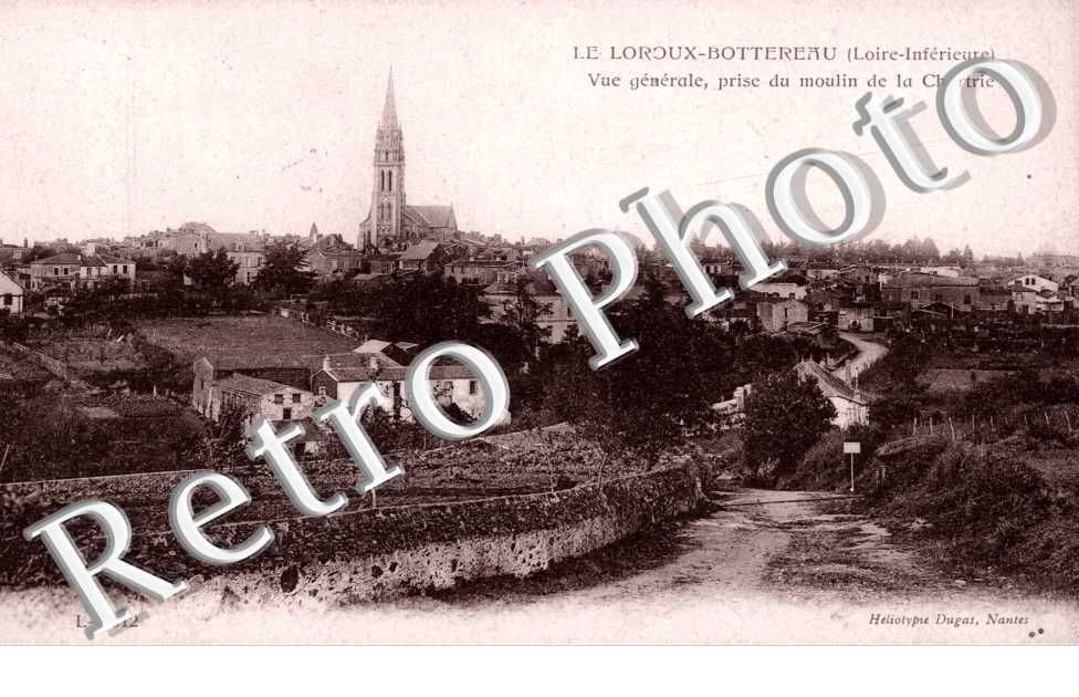 vue generale prise du moulin de la chartrie