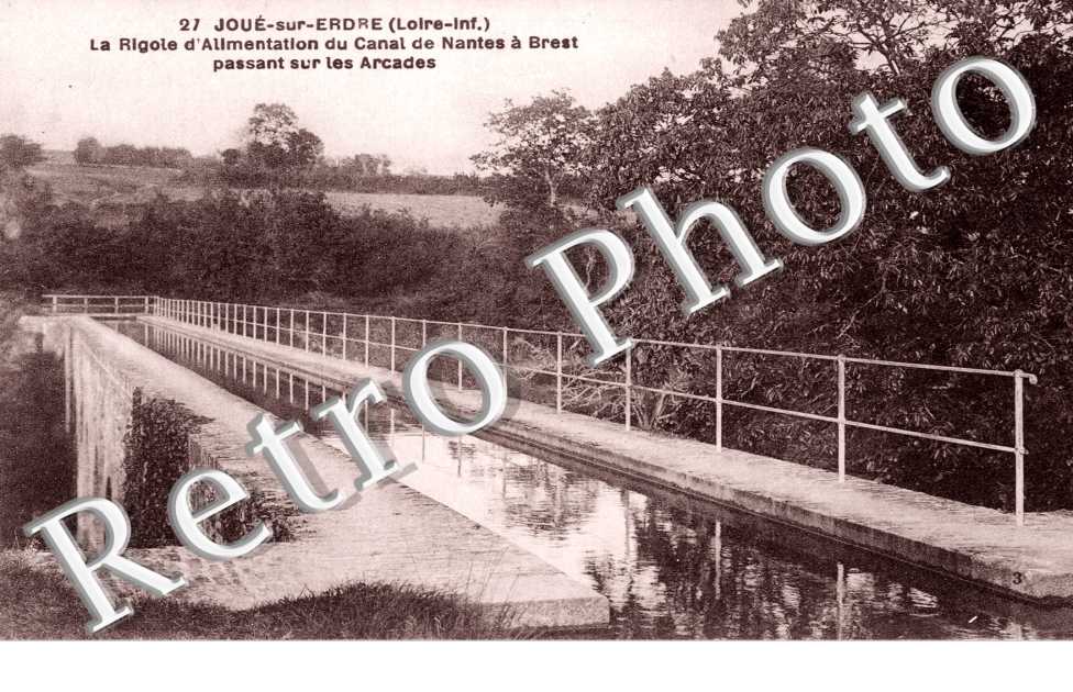 La rigole d&#039;alimentaion du canal de nantes