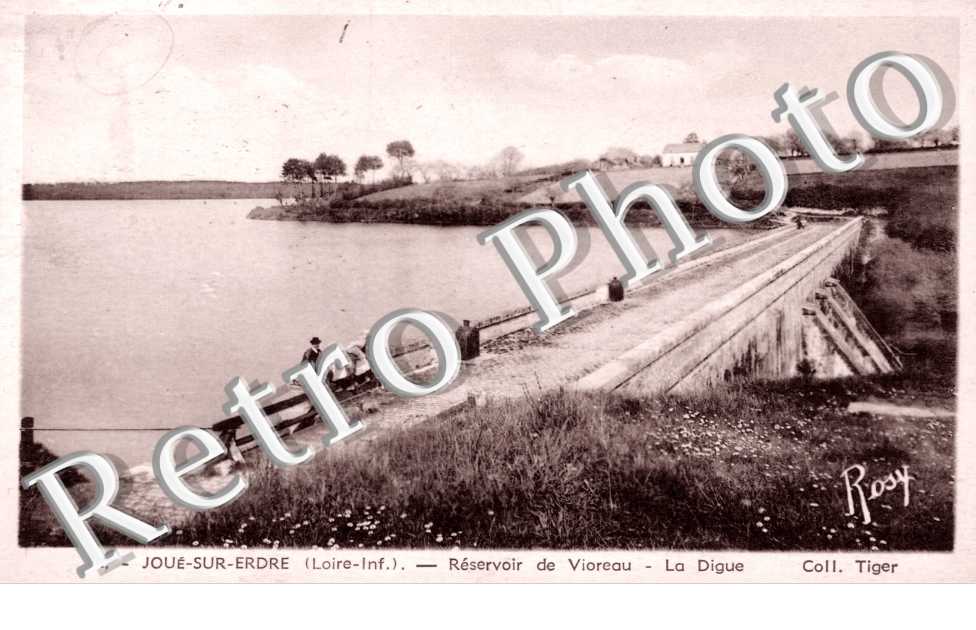 Reservoir de Vioreau - la digue