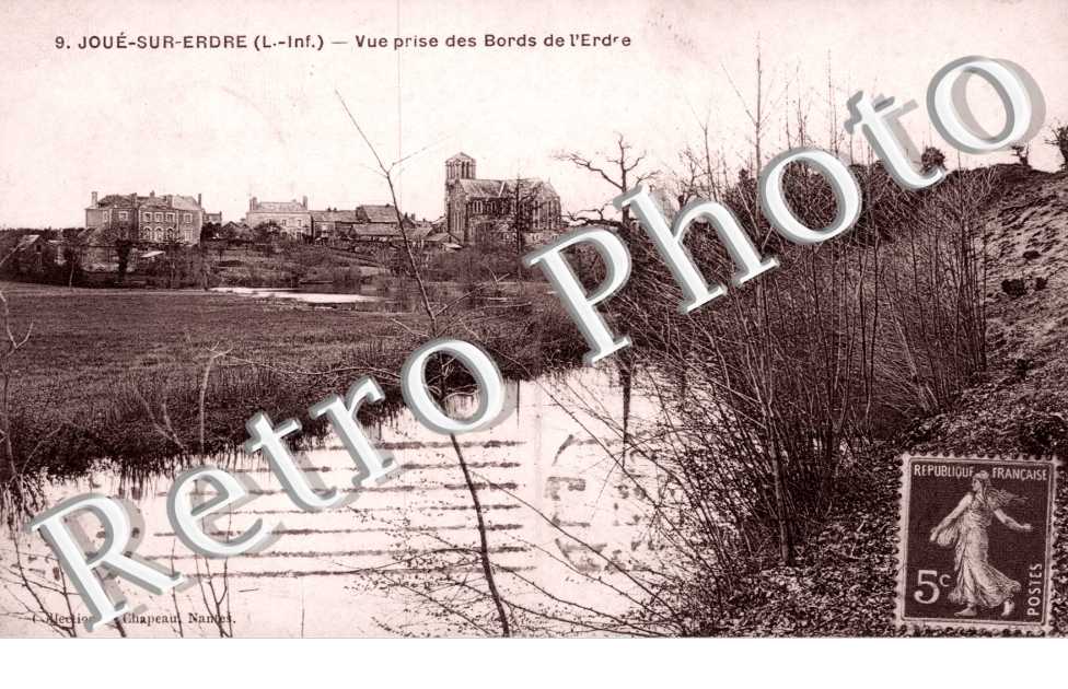 Vuye prise des bords de l&#039;Erdre