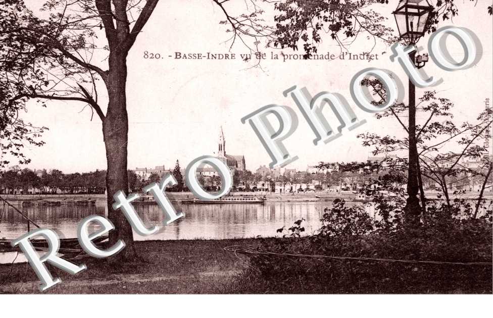 Basse-Indre vu de la Promenade d'Indre
