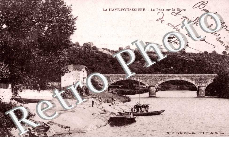 Pont sur la Sevre - La haire Fouassiere