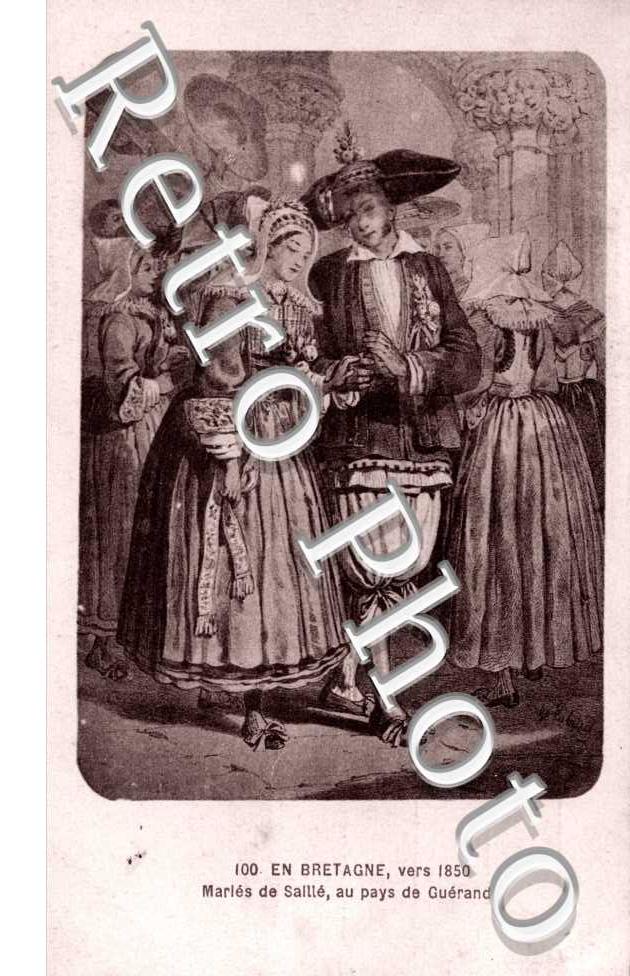 Maries de Saille vers 1850