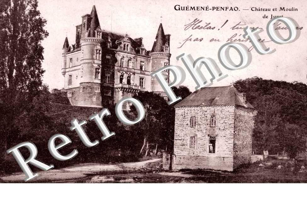 Chateau et moulin de Juzet