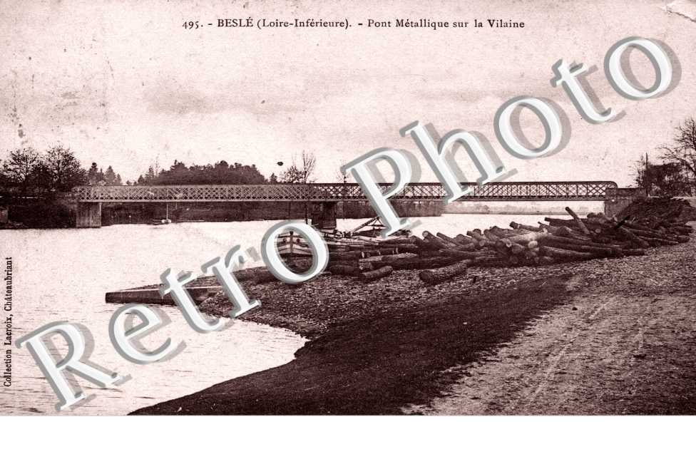 pont metallique sur la Villaine