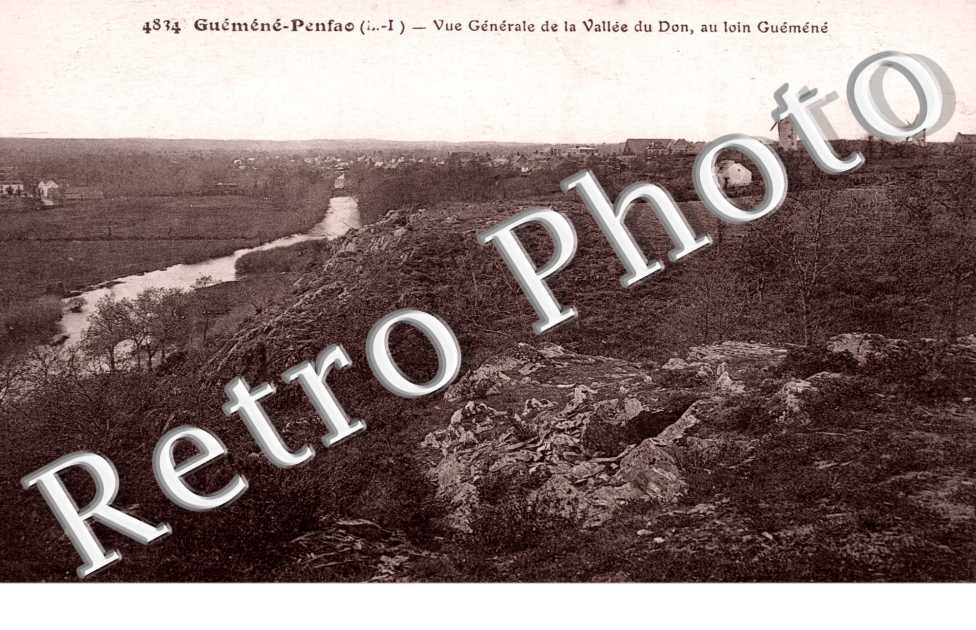 Vue Generale de la Vallee du Don et Guemene