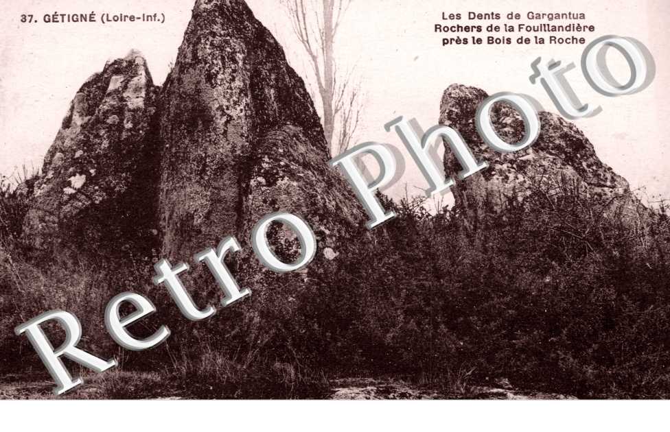 les Dents de Gargantua, Rochers de la Fouillandiere