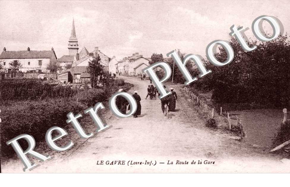 la route de la gare