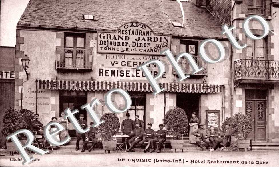 hotel restaurant de la gare. Vve Germon.
