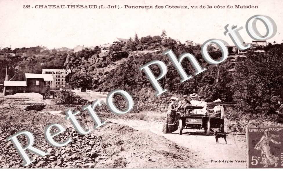 panorama des coteaux, vu de la cote de maisdon