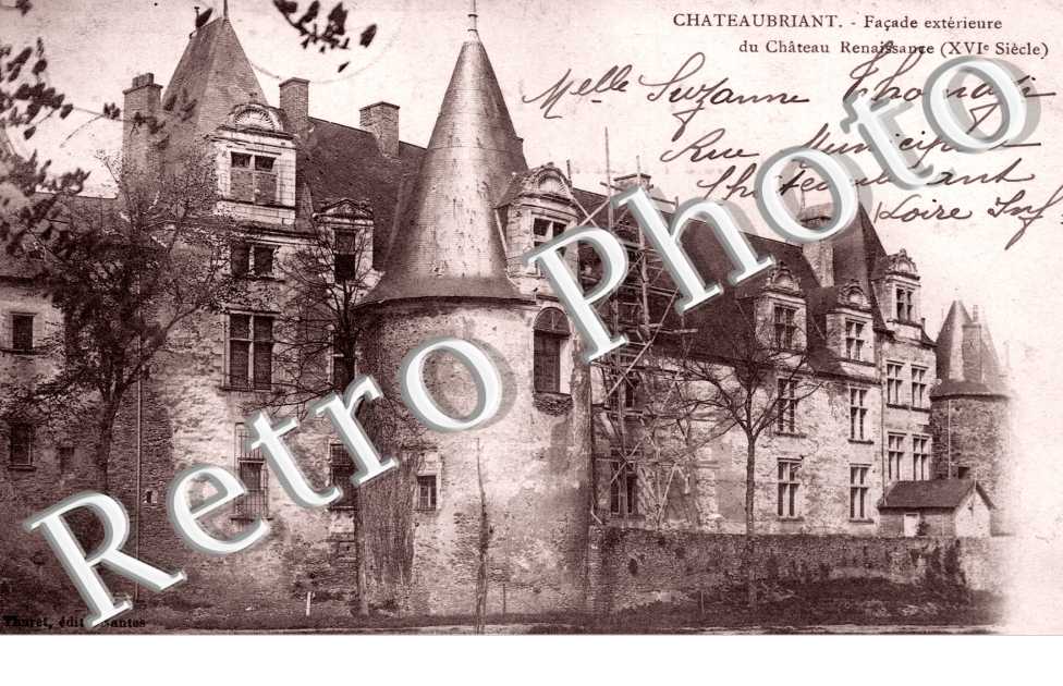 Facade exterieure du Chateau Renaissance