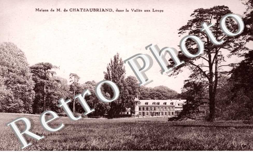 Maison de M. de Chateaubriand dans la vallee aux Loups