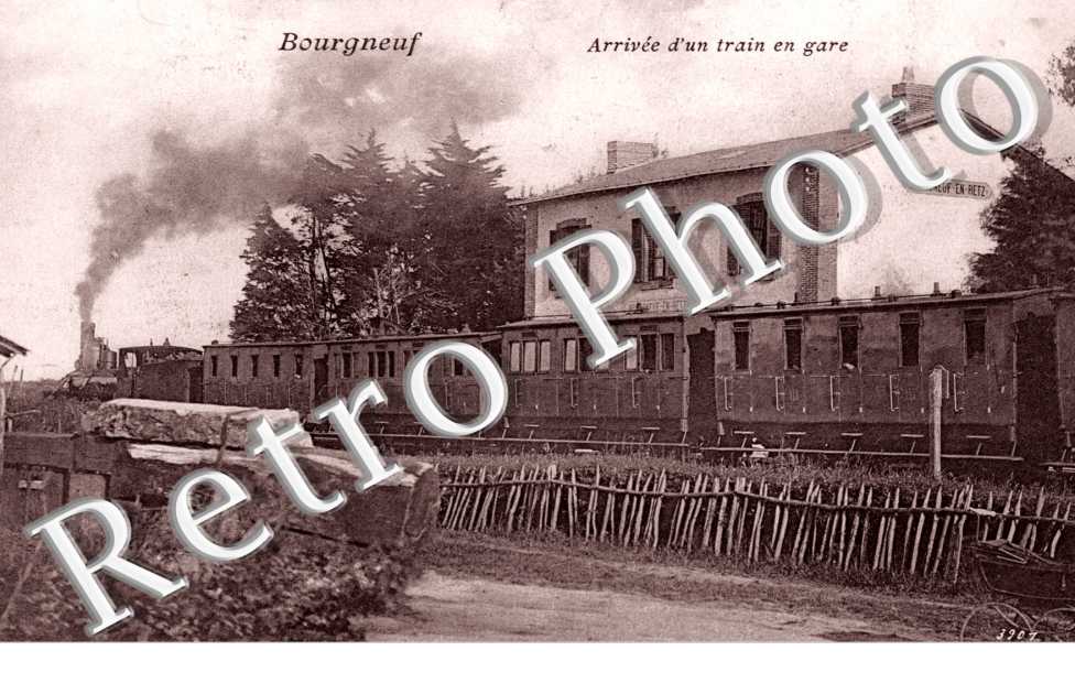 Arrivee d'un train en gare