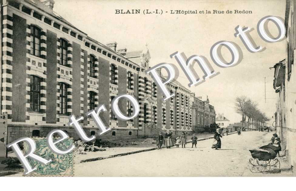 l'hopital et la rue de Redon